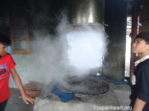 蒸しパン作り３